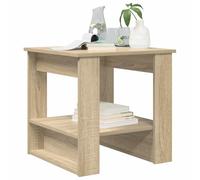 vidaXL Table Basse Chêne Sonoma 51 x 50 x 50 cm Bois d'ingénierie, Table Basse rectangulaire Moderne, Surface décorative Durable, Meuble au Design épuré pour Le Centre du Salon