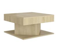 Vidaxl Table Basse Chêne Sonoma 57x57x30 Cm Aggloméré