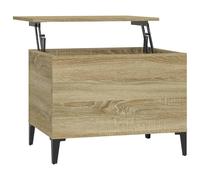 Vidaxl Table Basse Chêne Sonoma 60x44,5x45 Cm Bois D'ingénierie Multicolore