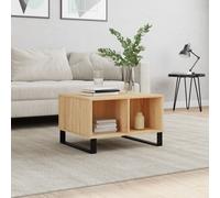 Vidaxl Table Basse Chêne Sonoma 60x50x36,5 Cm Bois D'ingénierie Multicolore