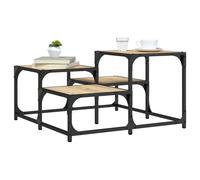 Vidaxl Table Basse Chêne Sonoma 68x68x40 Cm Bois D'ingénierie Marron