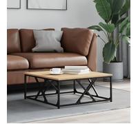 vidaXL Table Basse, Table d'Appoint, Bout de Canapé, Meuble de Salle de SéJour Salon Maison Intérieur, Moderne, Chêne Sonoma Bois d'Ingénierie