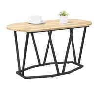 vidaXL Table basse Chêne Sonoma 80x40x40,5 cm bois d'ingénierie et métal