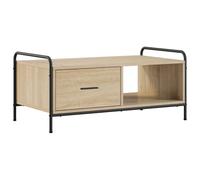 vidaXL Table Basse Chêne Sonoma 90 x 49 x 41 cm Bois d'ingénierie