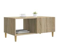 vidaXL Table Basse Chêne Sonoma 90 x 50 x 40 cm Bois d'ingénierie