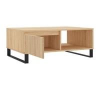 vidaXL Table basse chêne Sonoma 90x60x35 cm bois composite