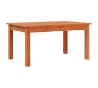 vidaXL Table Basse Cire Marron 80x50x40 cm Bois Massif de pin