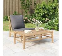 Table basse de jardin 100x55x33 cm bambou