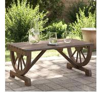 vidaXL Table basse de jardin 90x50x40 cm bois de sapin massif 365108