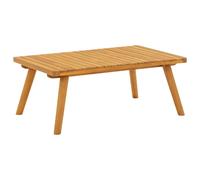 Vidaxl Table Basse De Jardin 90x55x35 Cm Bois Solide D'acacia
