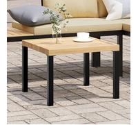 vidaXL Table basse de jardin noir 55x55x39,5 cm acier enduit de poudre, table de jardin, table de patio, meuble de patio, 4008568