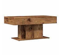 vidaXL Table Basse en Bois Ancien 96 x 50 x 45 cm Bois d'ingénierie