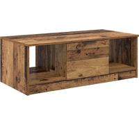 vidaXL Table basse en vieux bois 100 x 50 x 36 cm Bois composite