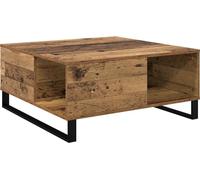 vidaXL Table basse en vieux bois 80 x 80 x 36.5 cm Bois composite