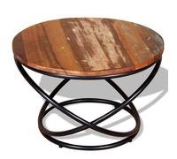 vidaXL Table basse en vieux bois massif 60x60x40 cm