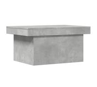vidaXL Table Basse Gris béton 100x55x40 cm Bois d'ingénierie, Table latérale, Table de Salon, Table d'accent, Bout de canapé, Table Centrale