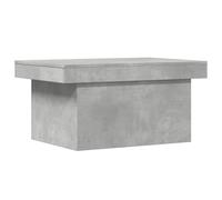 vidaXL Table Basse Gris béton 80x55x40 cm Bois d'ingénierie, Table latérale, Table de Salon, Table d'accent, Bout de canapé, Table Centrale