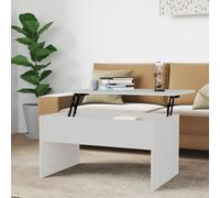 vidaXL Table basse gris béton 90x50x40 cm bois d'ingénierie