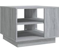 vidaXL Table basse Gris Sonoma 55x55x43 cm Bois composite