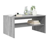 vidaXL Table Basse Gris Sonoma 80 x 50 x 40 cm Bois d'ingénierie, Table Basse Tendance pour Salon, Design rectangulaire en Bois, pièce maîtresse décorative, Pratique pour Tous