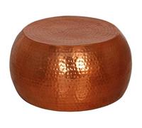 Vidaxl Table Basse Laiton Ø55x28 Cm Aluminium