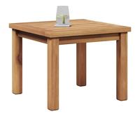 Table basse en teck - vidaXL - 45x45x36 cm - Marron - Bois de teck massif - Moderne - Utilisation extérieure