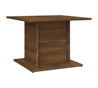vidaXL Table basse marron aspect chêne 55,5x55,5x40 cm Matériau dérivé du bois