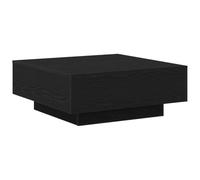 vidaXL Table basse Chêne noir 80 x 80 x 31 cm Bois composite