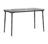 vidaXL Table Basse Moderne pour Le Jardin - Idéale pour ta terrasse ou Ton Patio - Parfaite pour des Moments sympas Autour d'un Verre !