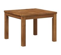 vidaXL Table Basse Naturel 50 x 48,5 x 36 cm Bois d'Acacia Massif