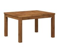 vidaXL Table Basse Naturel 50 x 60,5 x 36 cm Bois d'Acacia Massif