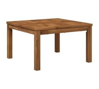 vidaXL Table Basse Naturel 60 x 60,5 x 36 cm Bois d'Acacia Massif