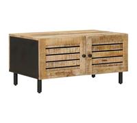Table basse Naturel 80 x 50 x 40 cm Bois de mangue massif vidaXL