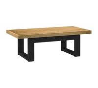 vidaXL Table basse NOAIN pieds en forme de U 120x60x40 cm massif pin