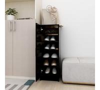 vidaXL Table basse Noir 100x100x35 cm Aggloméré