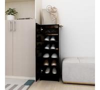 Vidaxl Table Basse Noir 100x100x35 Cm Aggloméré Noir