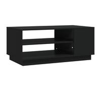 Table Basse Table d'Appoint Table de Canapé Meuble de Salle de Séjour Bout de Canapé Salon Intérieur Noir 102x55x43 cm Aggloméré