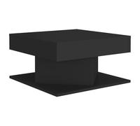 Table Basse, Table d'Appoint, Bout de Canapé, Meuble de Rangement Salon Salle de Séjour Intérieur, Moderne, Noir Bois d'Ingénierie