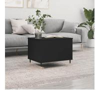 vidaXL Table basse Noir 60x44,5x45 cm Bois d'ingénierie 830941