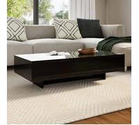 vidaXL Table basse 244023 noir brillant