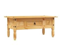 vidaXL Table basse Gamme Corona en pin mexicain 100x55x44 cm Table de salon