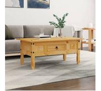 vidaXL Table basse Gamme Corona en pin mexicain 100 x 55 x 44 cm