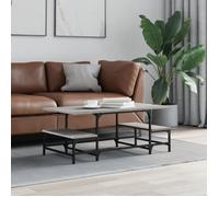 Vidaxl Table Basse Sonoma Gris 100x50,5x40 Cm Bois D'ingénierie Gris