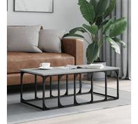 Vidaxl Table Basse Sonoma Gris 100x50x35,5 Cm Bois D'ingénierie Gris