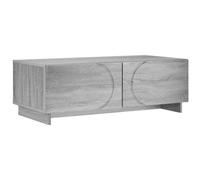 vidaXL Table basse Sonoma Gris 102 x 50,5 x 35 cm