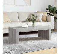 vidaXL Table basse 823372 Sonoma gris 102x50x36 cm bois d'ingénierie