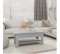 vidaXL Table basse Sonoma gris 102x55x42 cm Aggloméré