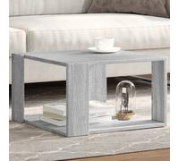 Vidaxl Table Basse Sonoma Gris 51,5x51,5x30 Cm Bois D'ingénierie Multicolore