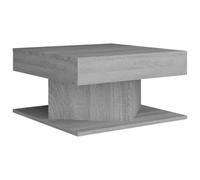 Vidaxl Table Basse Sonoma Gris 57x57x30 Cm Bois D'ingénierie Marron