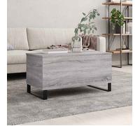 Vidaxl Table Basse Sonoma Gris 90x44,5x45 Cm Bois D'ingénierie Gris